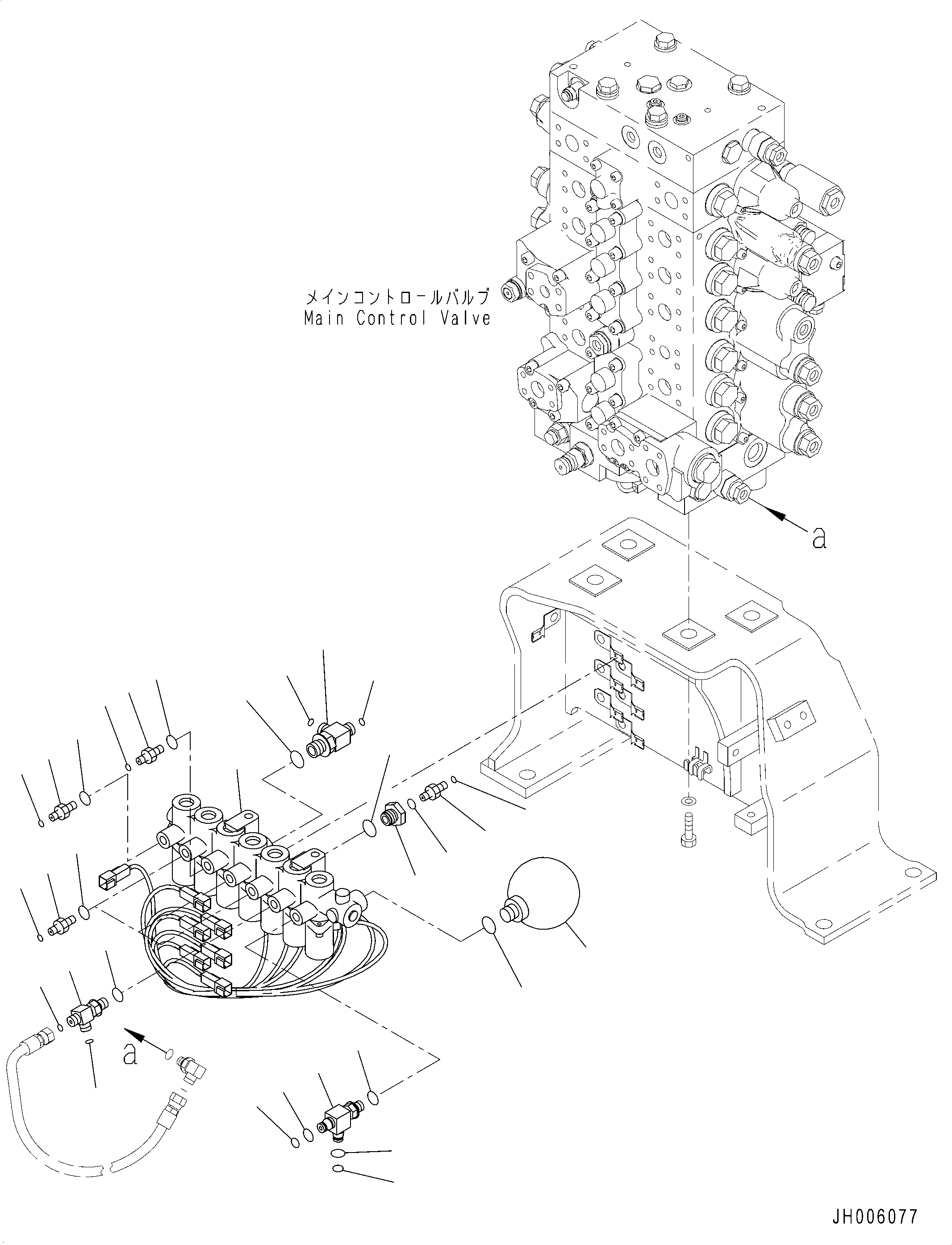 Электромагнит в сборе (2A5-60-11231) KOMATSU