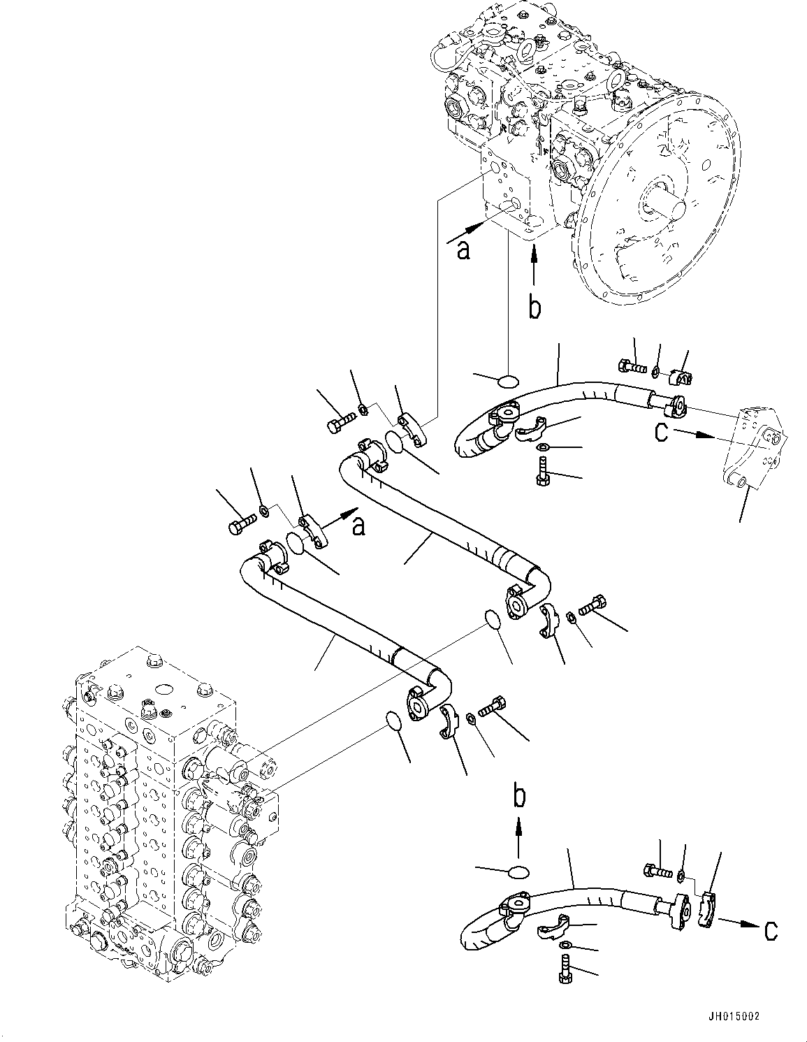 Шланг 2A5-62-K2420 KOMATSU