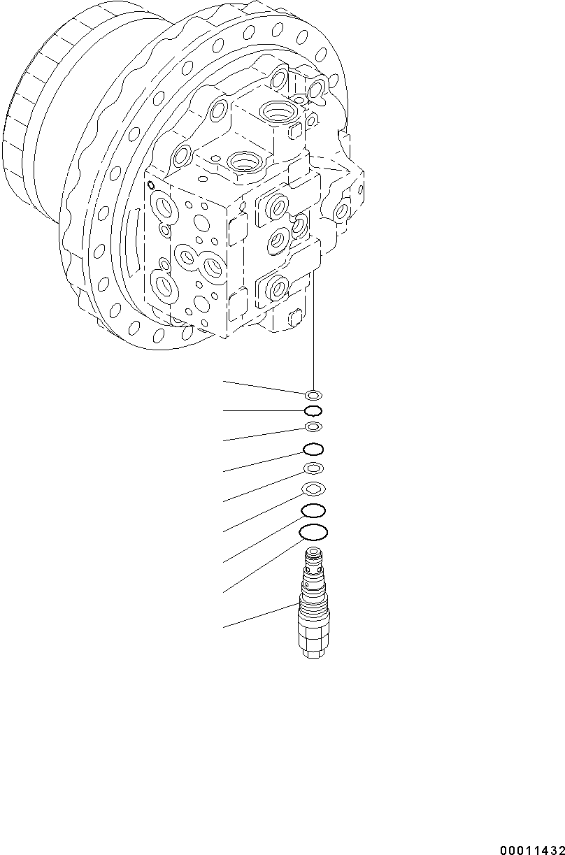 Final Drive Assembly (LH) (208-27-03451) KOMATSU