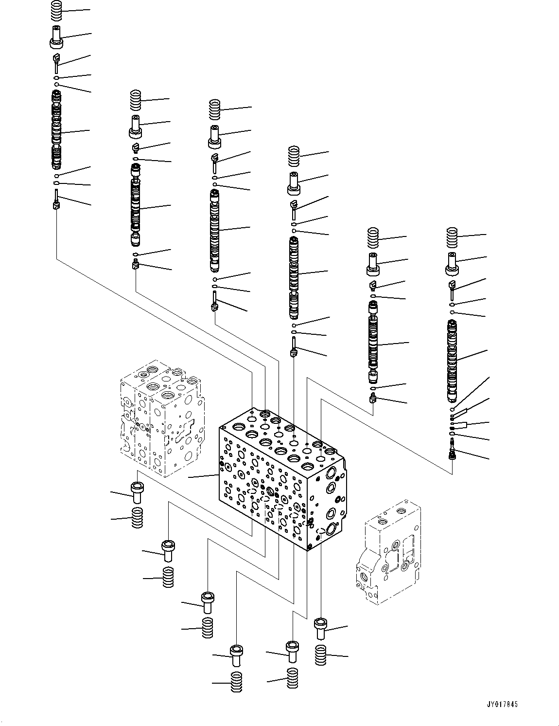 Клапан управления в сборе 723-48-27400 KOMATSU