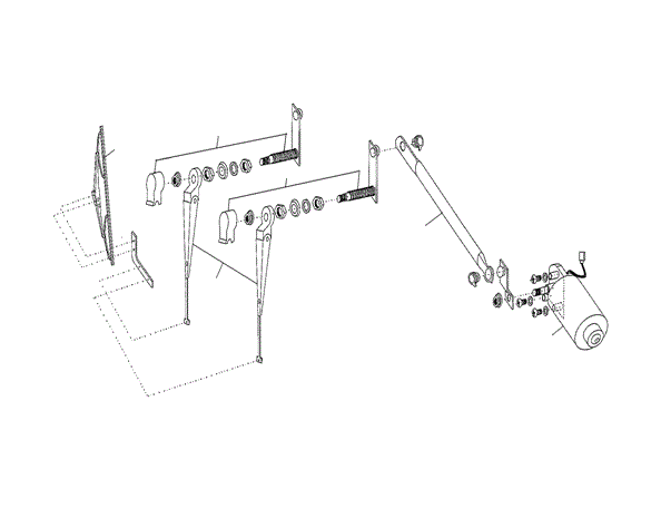 Щётка стеклоочистителя 3CB22B005-D68 KOMATSU