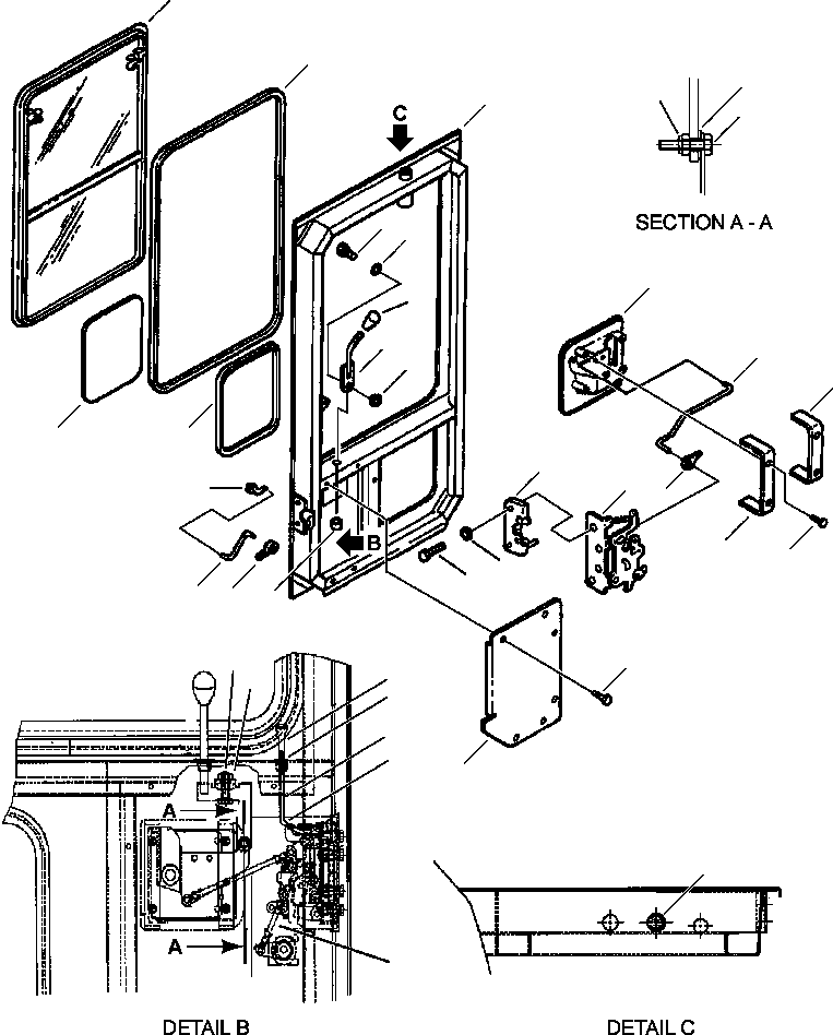 ROD, CLIP 419-926-A960 KOMATSU