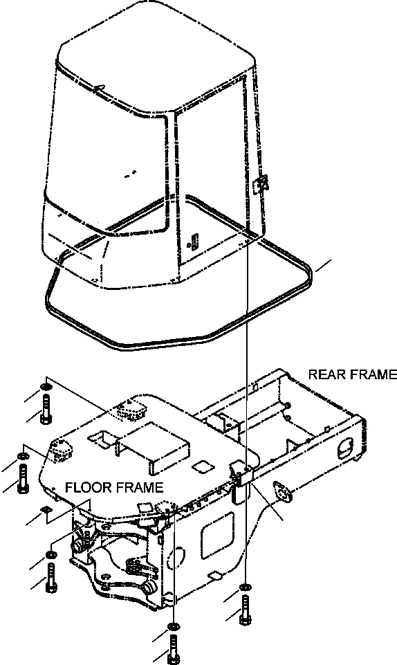 Уплотнение 421-56-21550 KOMATSU
