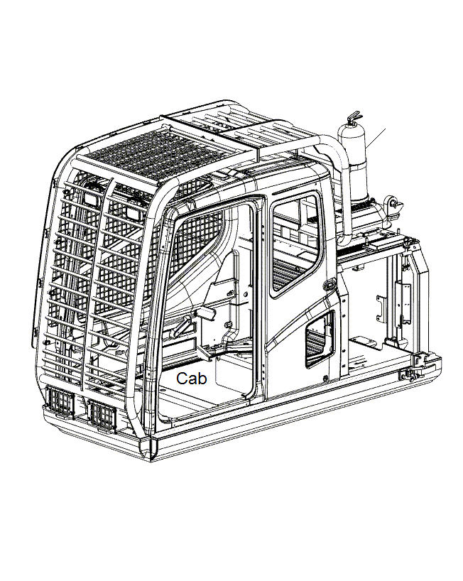 Огнетушитель 208-06-J1160 KOMATSU
