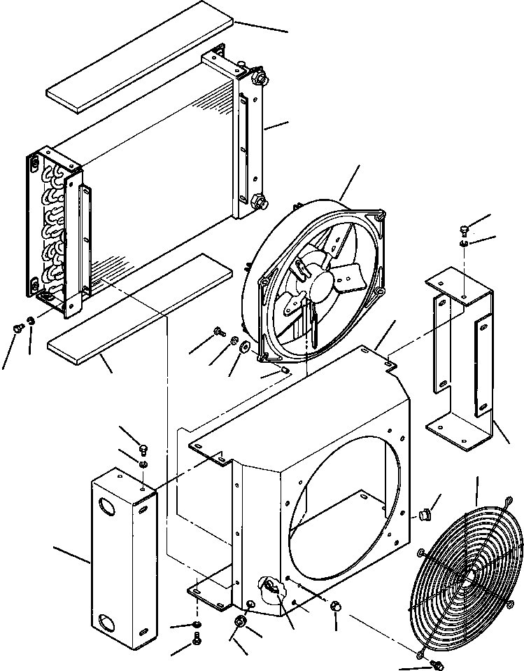 BRACKET, L.H. COIL GUARD 20Y-979-A930 KOMATSU