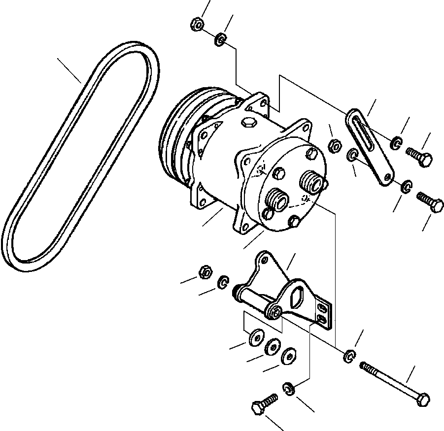 STRAP, TENSIONER 417-963-A451 KOMATSU