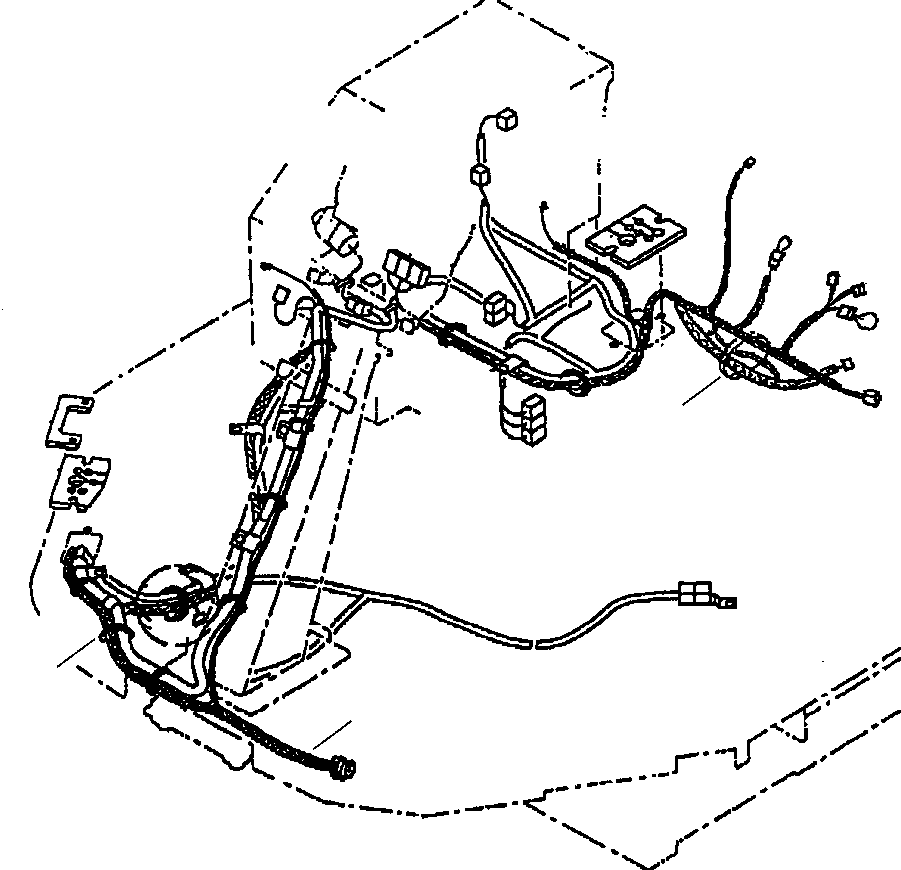 Жгут проводов 417-942-A090 KOMATSU