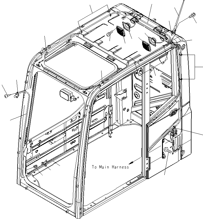 Шланг 195-97-97770 KOMATSU