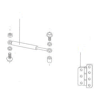 GASSPRING 101050-D85 KOMATSU