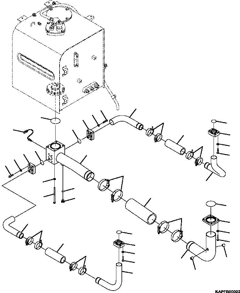 Фланец 07246-20601 KOMATSU