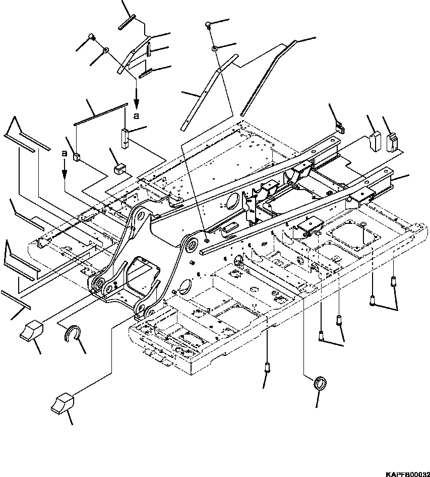 Уплотнение 4A2-54-15581 KOMATSU