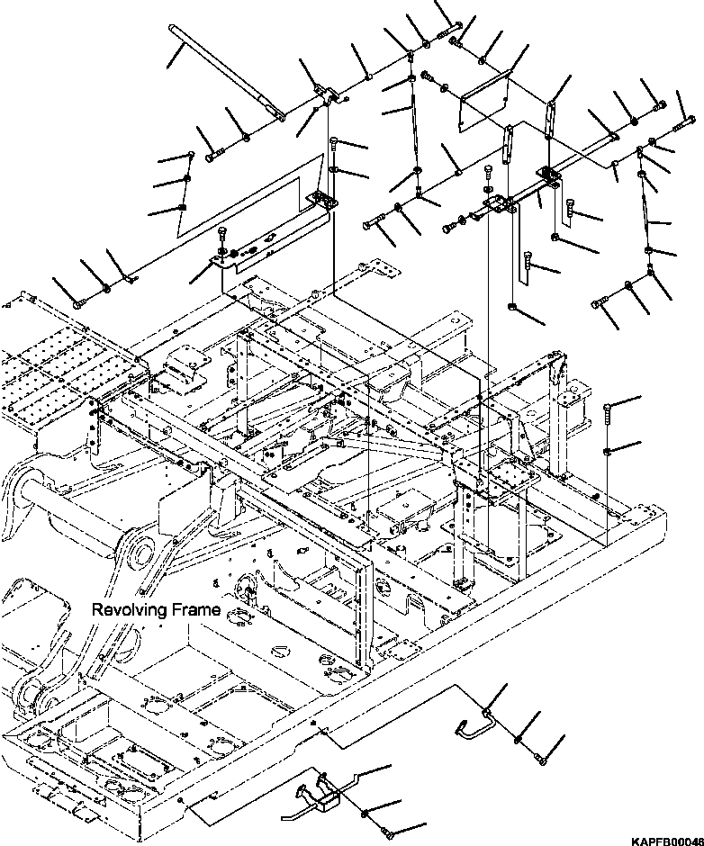 Проставка 4A2-54-11740 KOMATSU