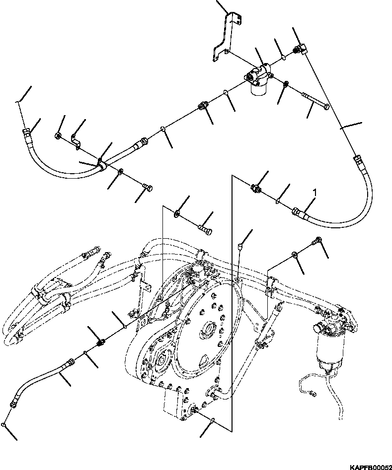 Шланг 02771-005A7 KOMATSU