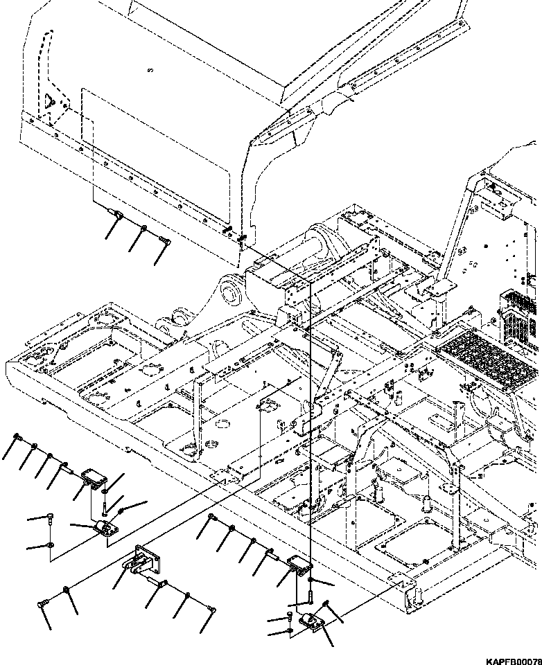 Проставка 4A2-54-15550 KOMATSU