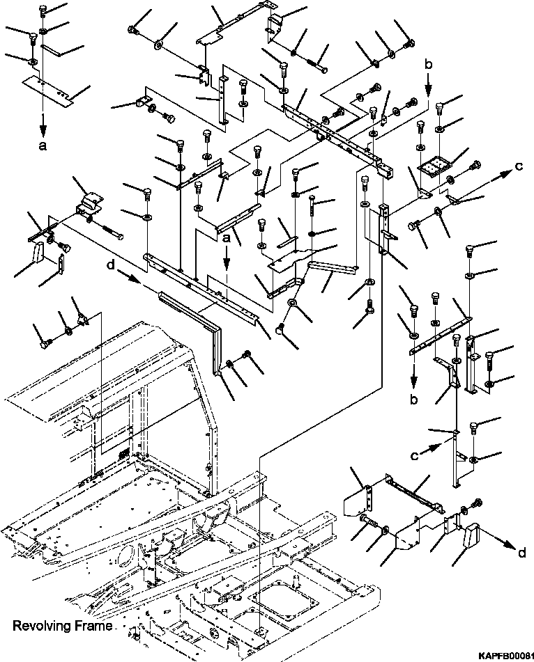 Резиновый элемент 4A2-54-15411 KOMATSU