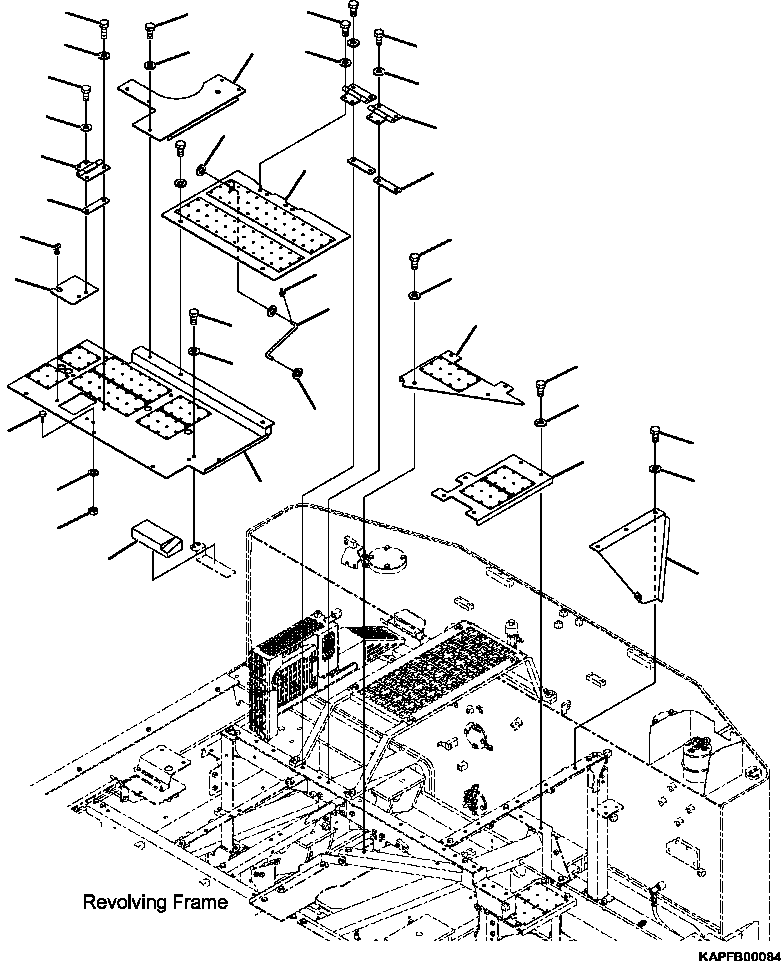 Уплотнение 4A2-54-15380 KOMATSU