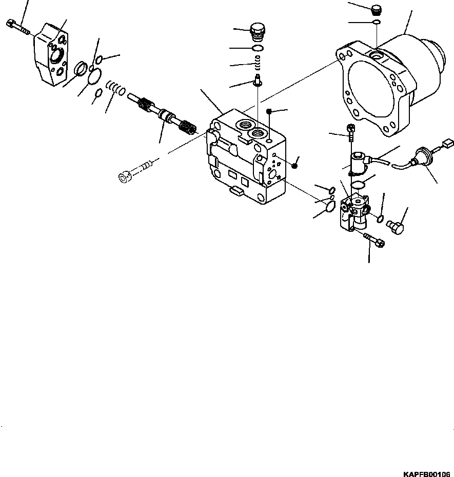 Проходная втулка 08039-11025 KOMATSU
