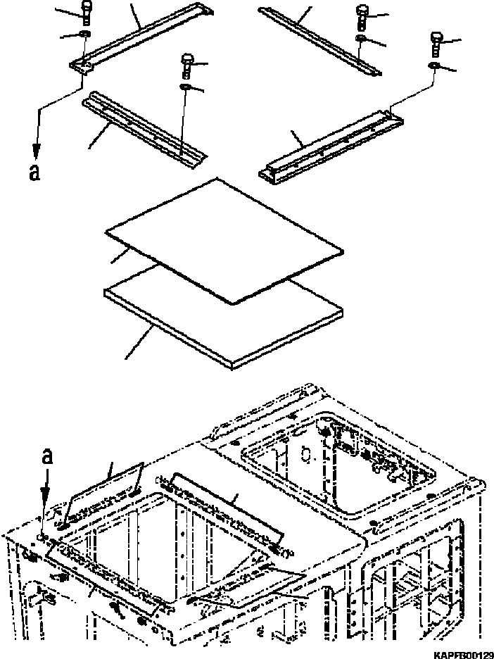 Резиновый элемент 4A2-53-12821 KOMATSU