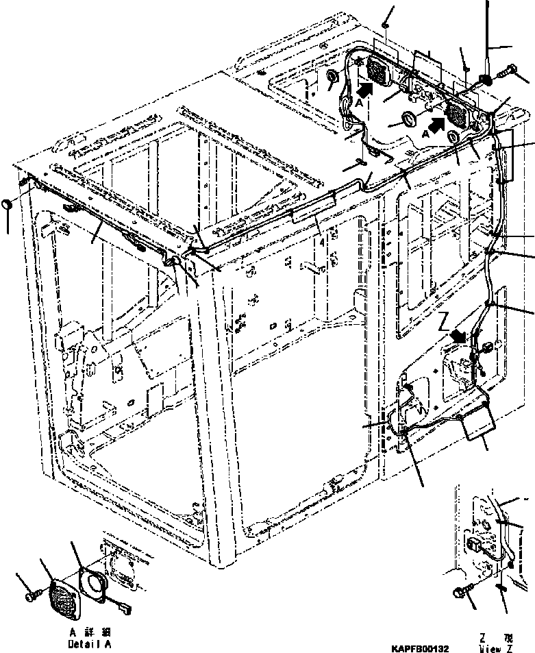Жгут проводов 4A2-06-11211 KOMATSU