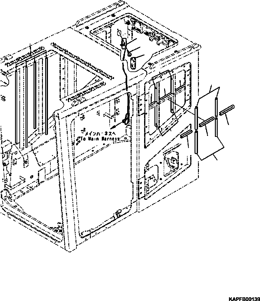 Облицовка 4A2-53-12980 KOMATSU