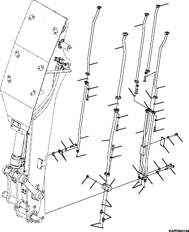 Хомут 4A2-70-11441 KOMATSU