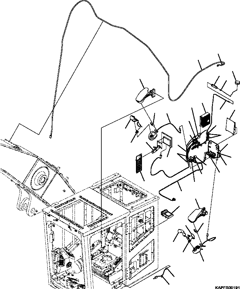 MONITOR, MAXI 4A2-06-12460 KOMATSU