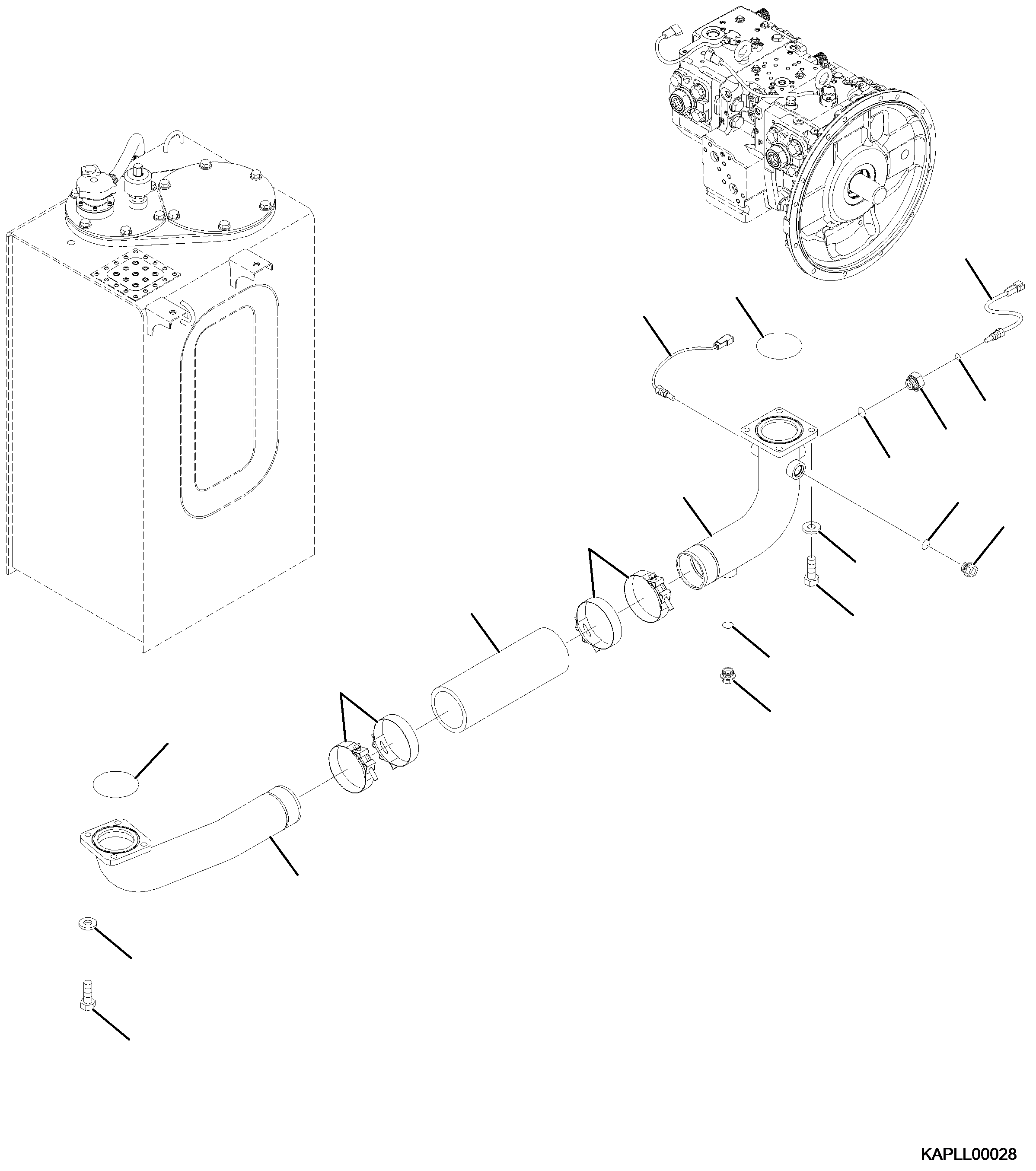 Пробка 2A6-60-A0010 KOMATSU