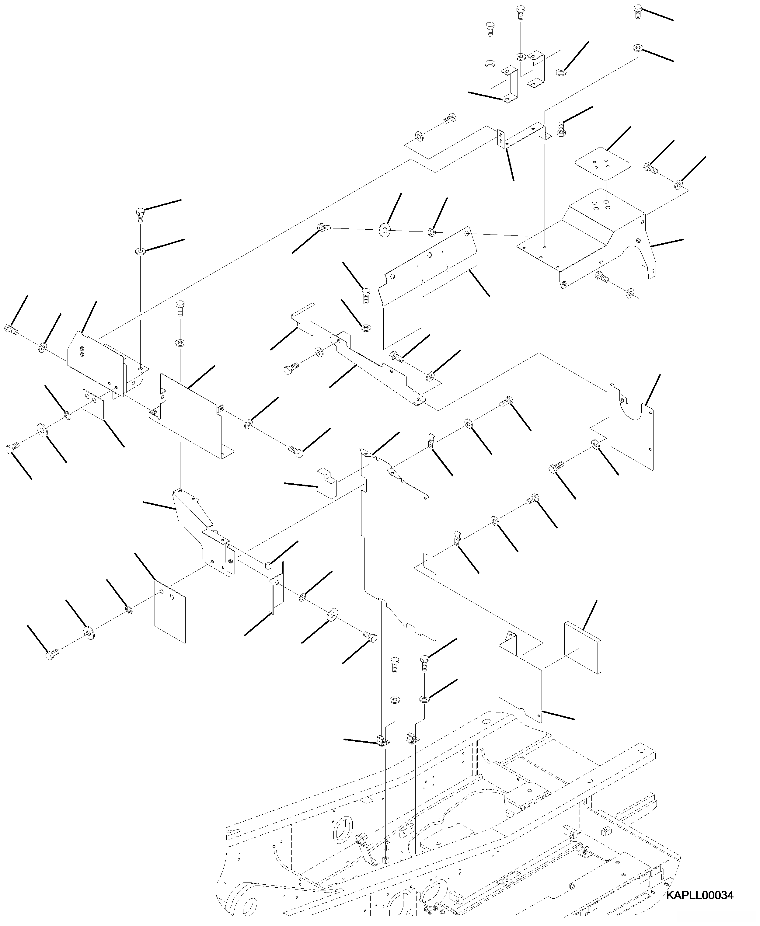 Пластина 2A6-54-A0370 KOMATSU