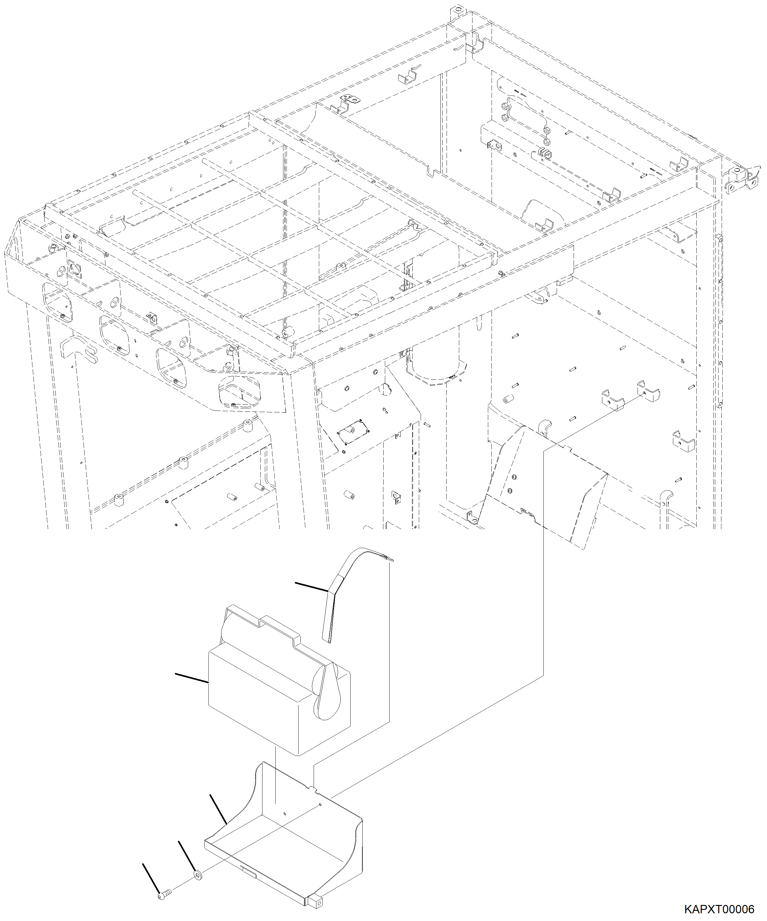 Держатель 4A1-53-21272 KOMATSU