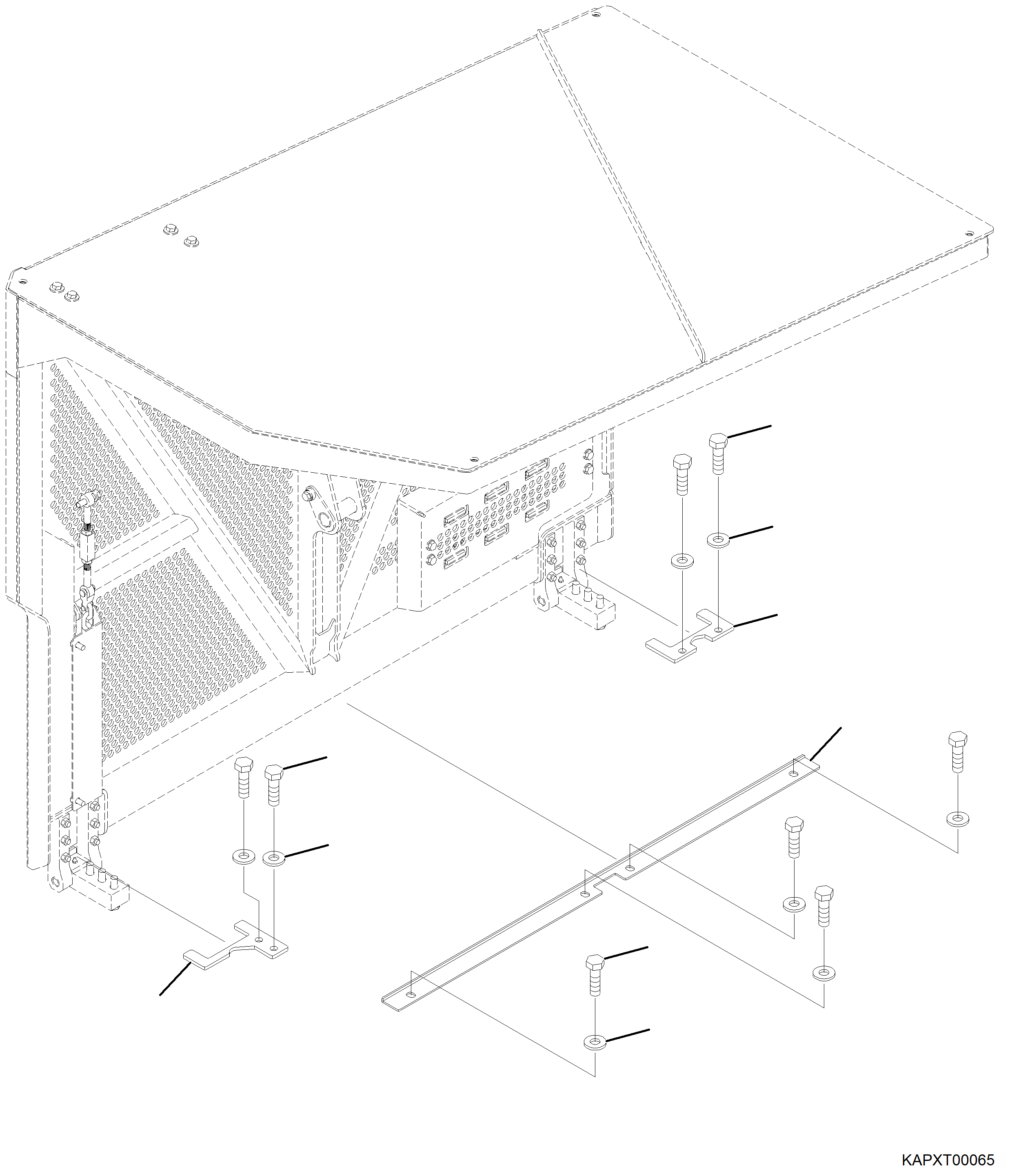Пластина 4A1-54-25480 KOMATSU