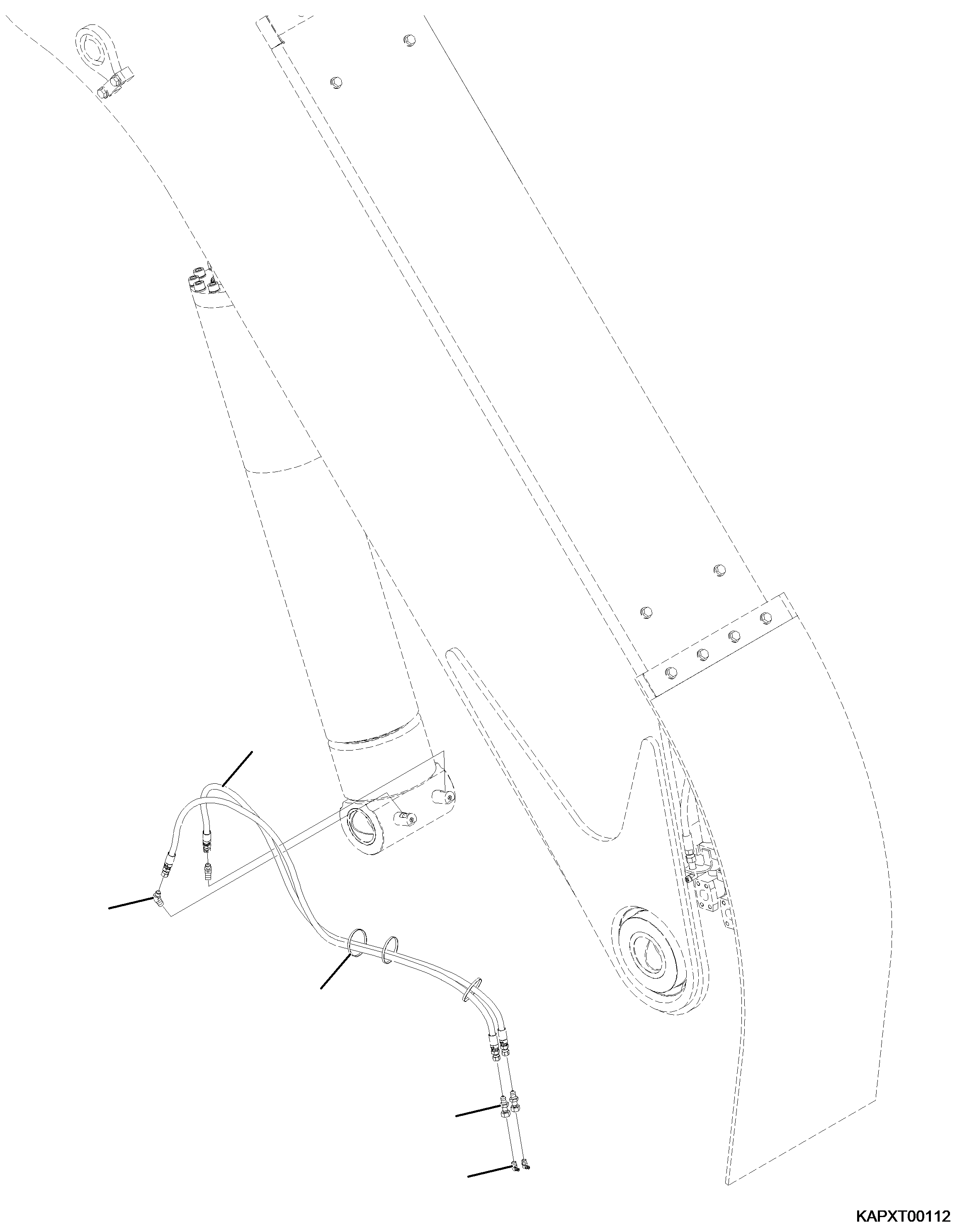 Пресс-маслёнка 4A1-60-24740 KOMATSU