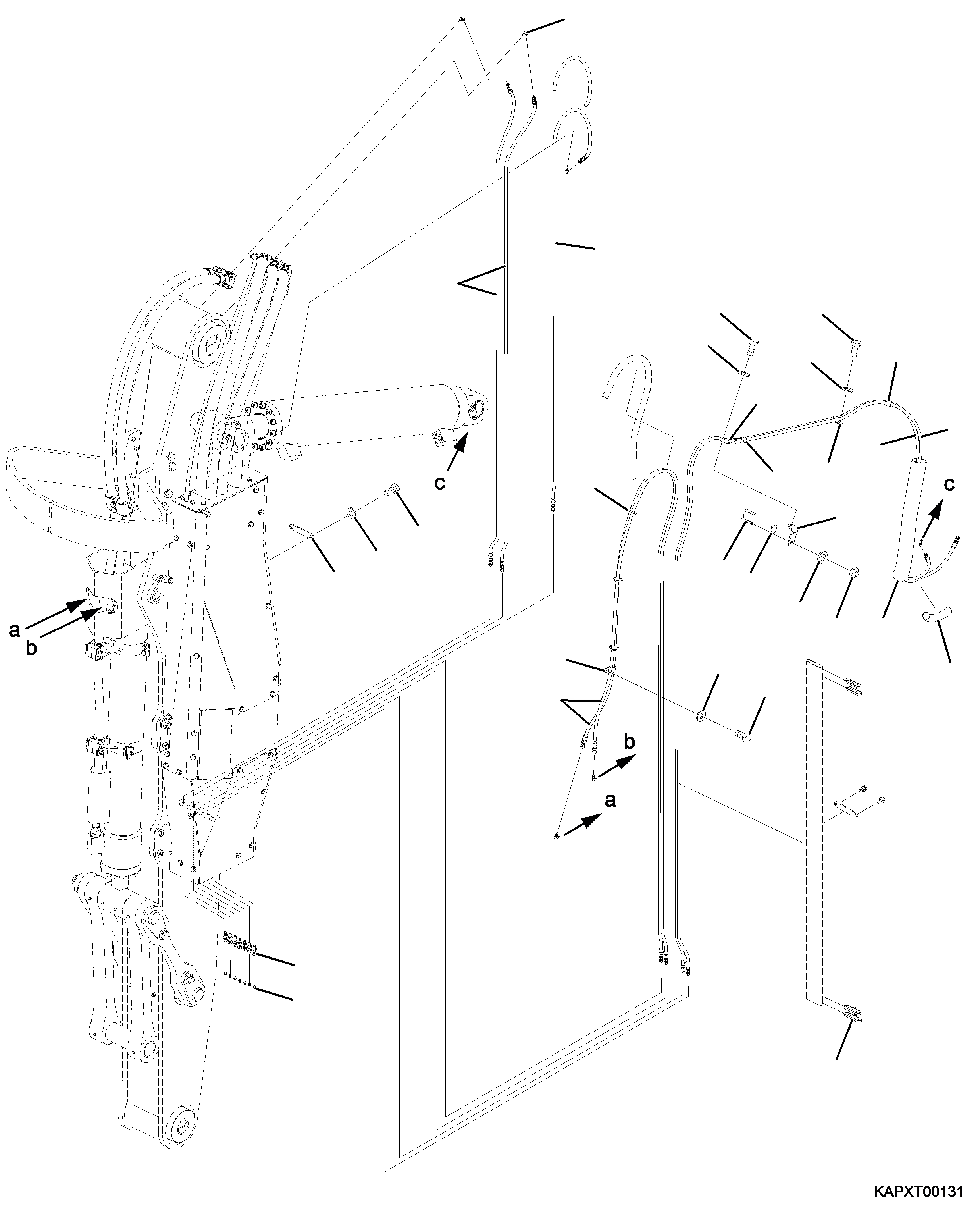 Кронштейн 4A1-62-23830 KOMATSU
