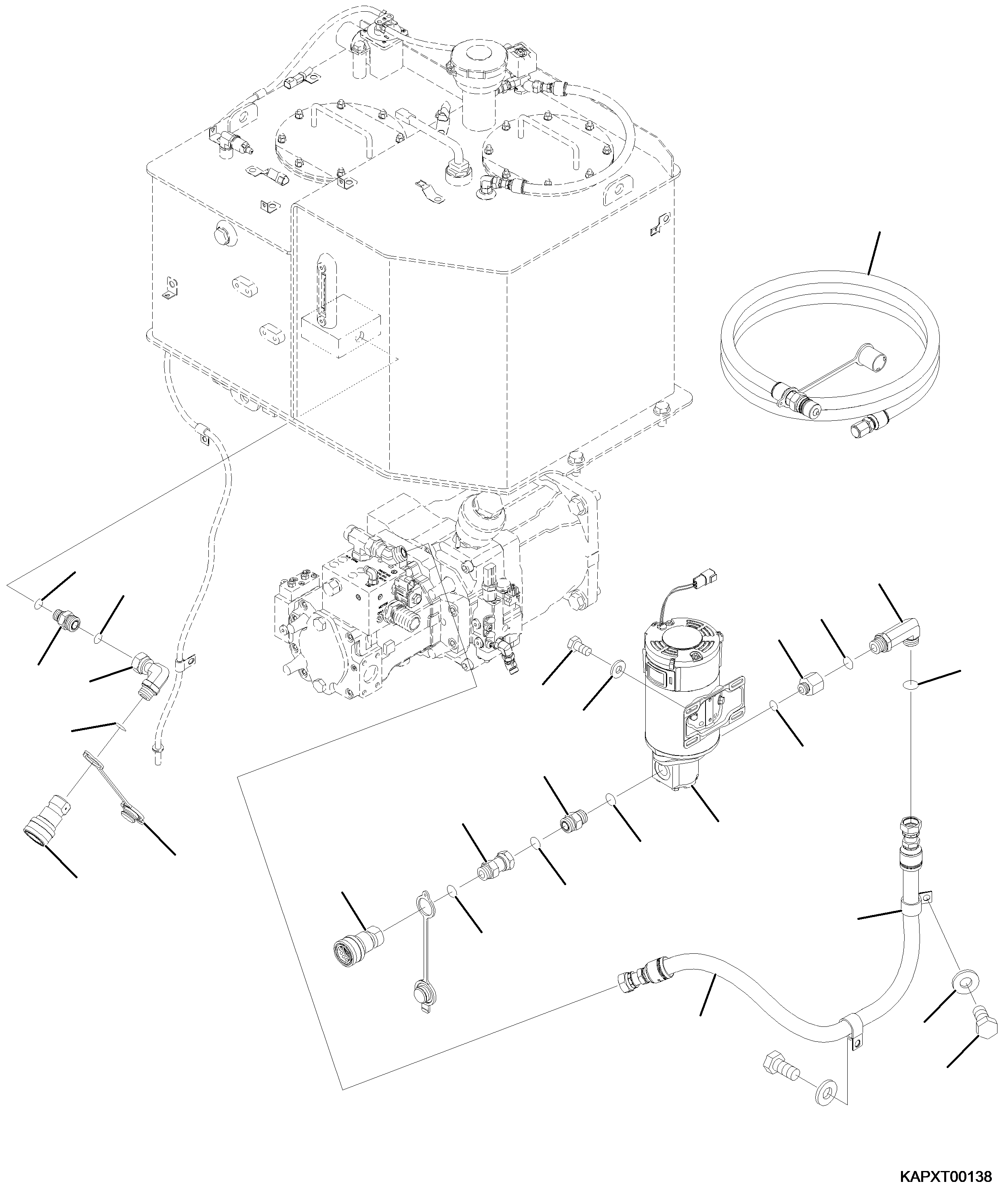 Насос 4A1-60-22641 KOMATSU