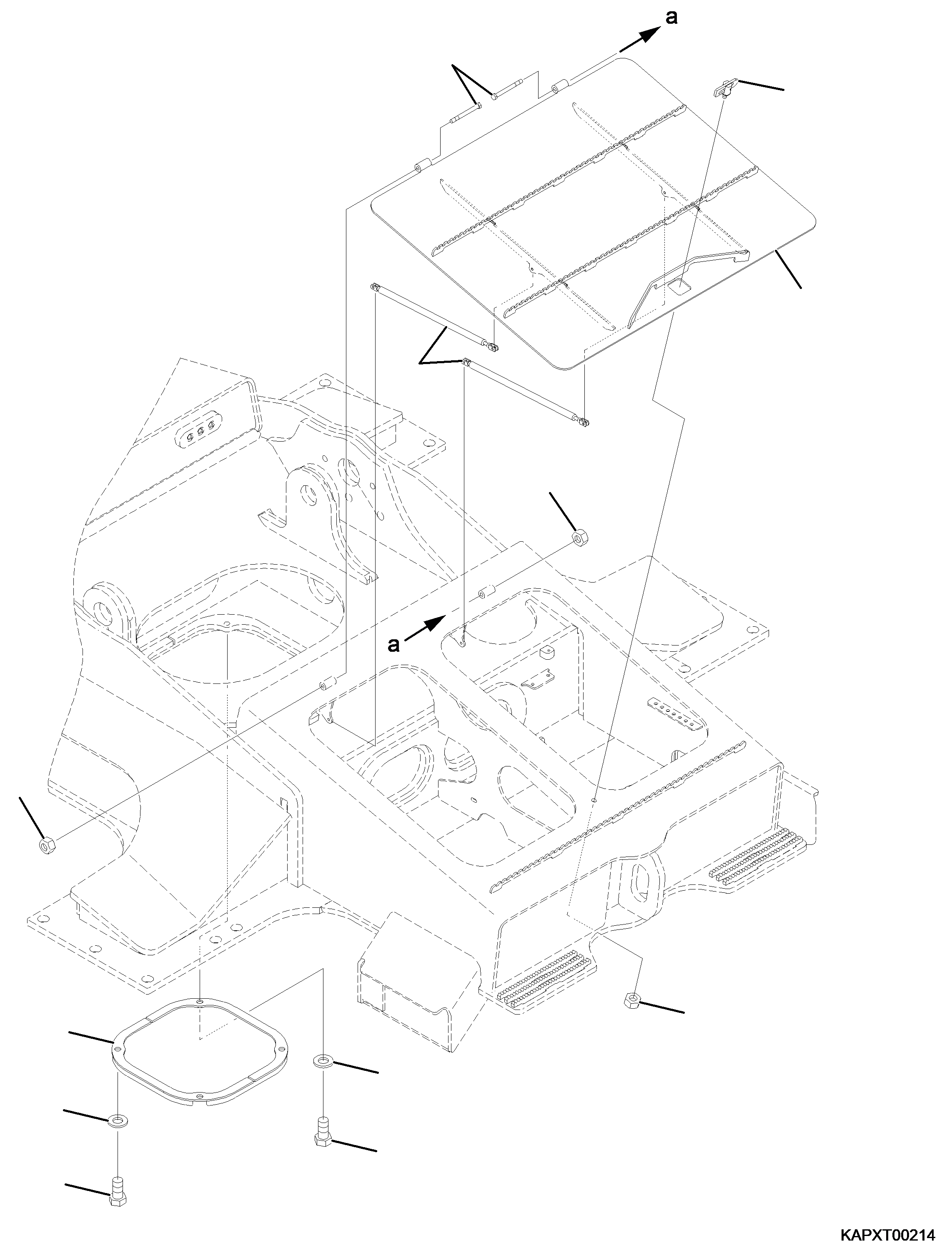 Болт 02011-80827 KOMATSU