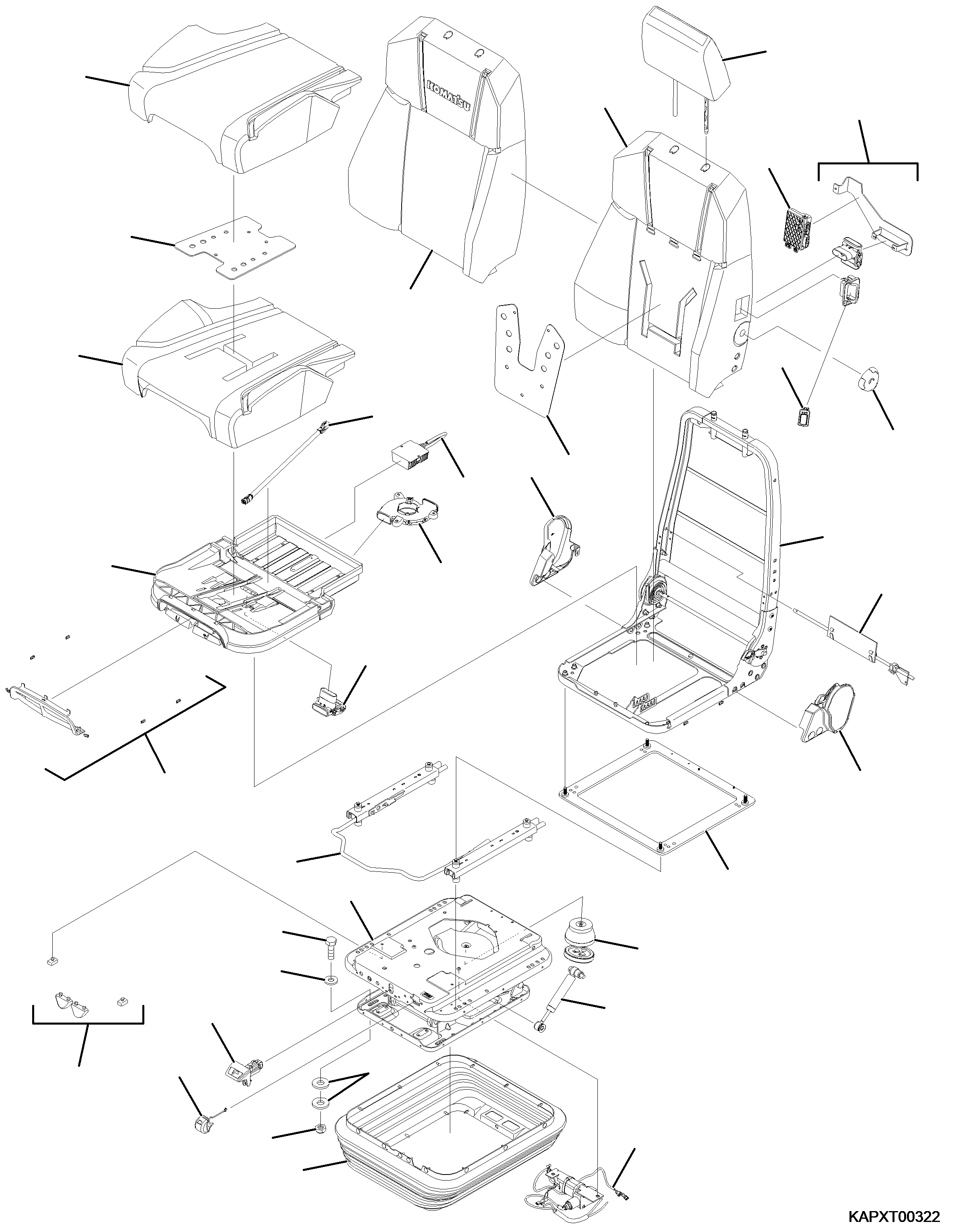 ADJUSTER, LUMBAR 4A1-57-11240 KOMATSU