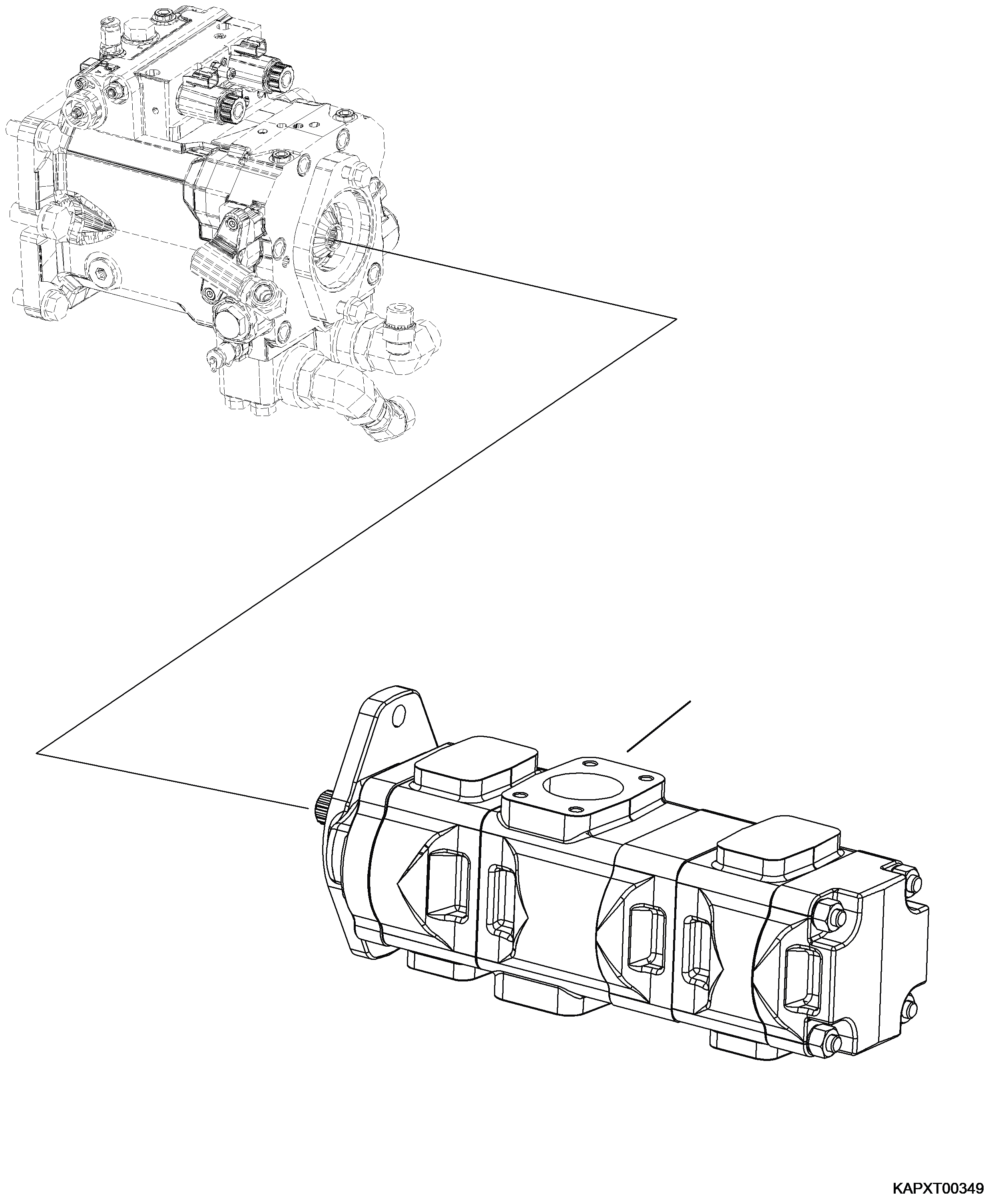 Уплотнение 4A1-60-26580 KOMATSU