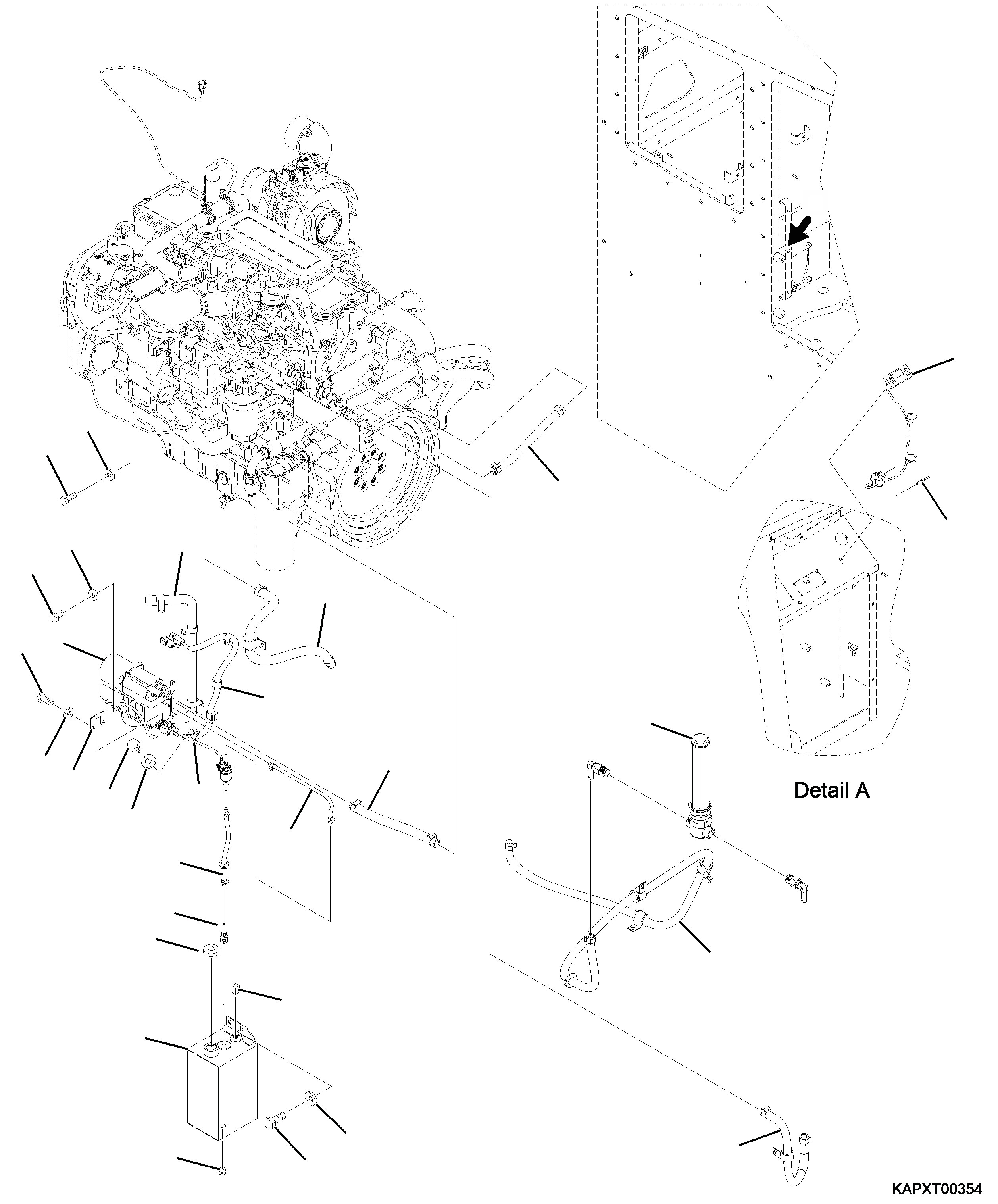 Шланг 4A1-979-2391 KOMATSU