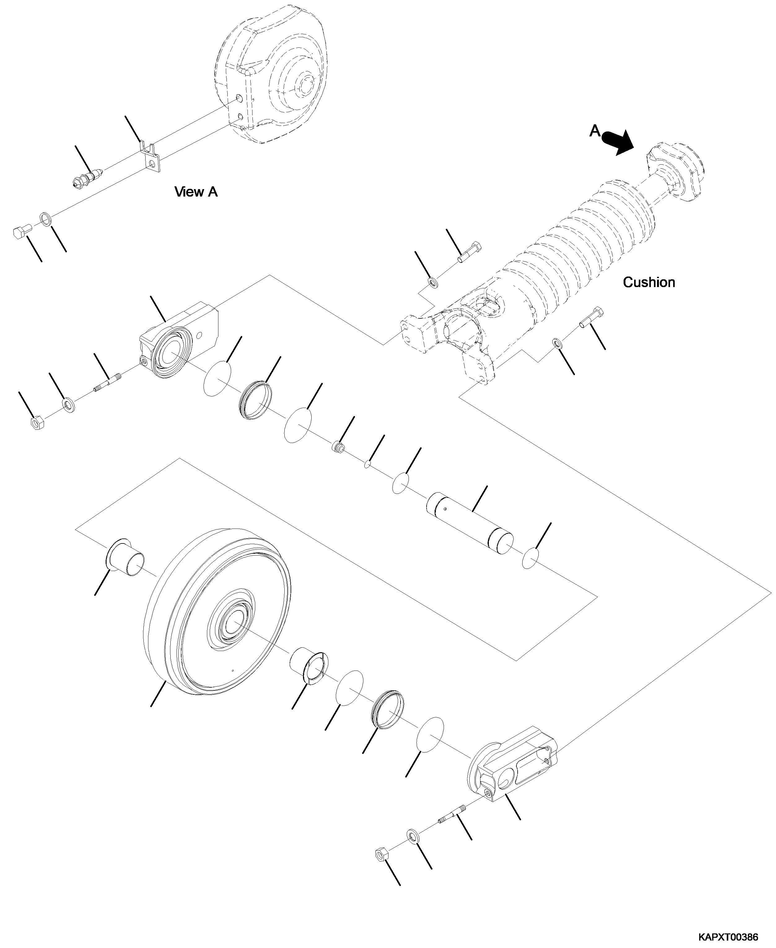 Уплотнительное кольцо в сборе 175-27-00131 KOMATSU