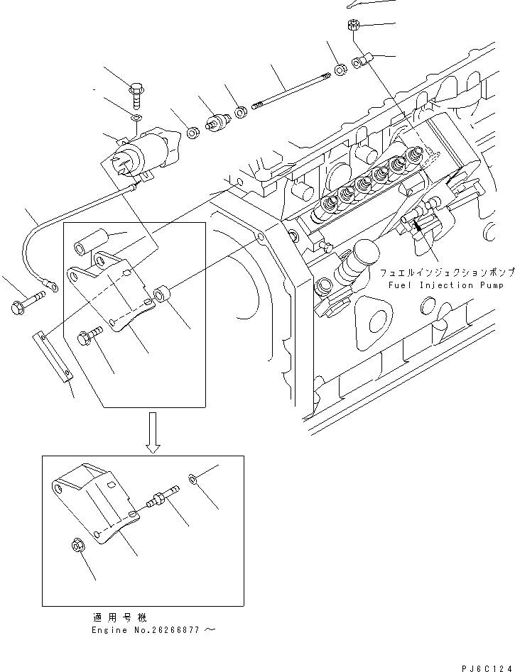 WIRE¤ 170MM 6151-81-4440 KOMATSU