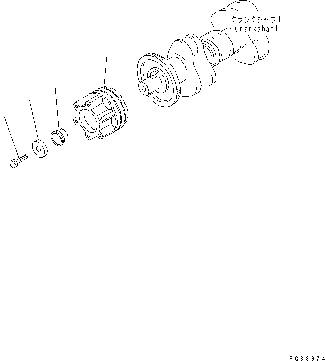 PULLEY¤NON HARDENING 6138-31-1411 KOMATSU