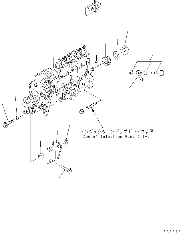 Шестерня 6221-71-3470 KOMATSU
