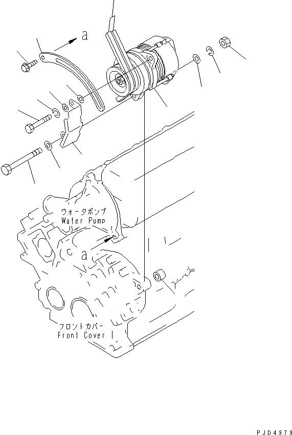 PLATE,ADJUST 6221-81-6670 KOMATSU