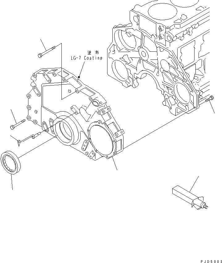POINTER 6152-22-3350 KOMATSU