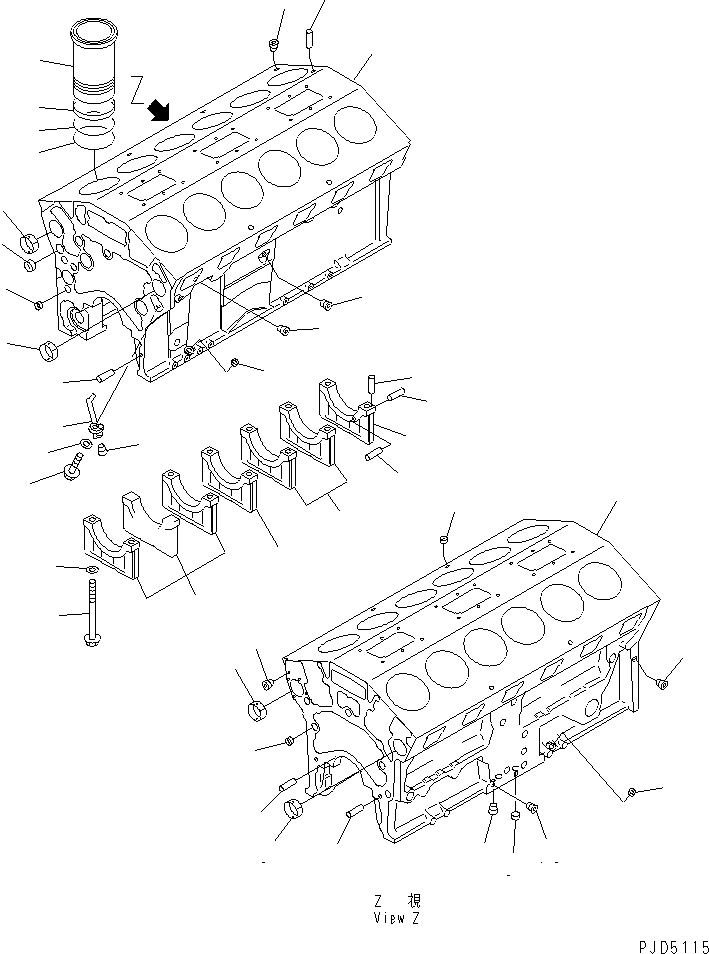 LINER,CYLINDER \0\6211-21-2240 KOMATSU