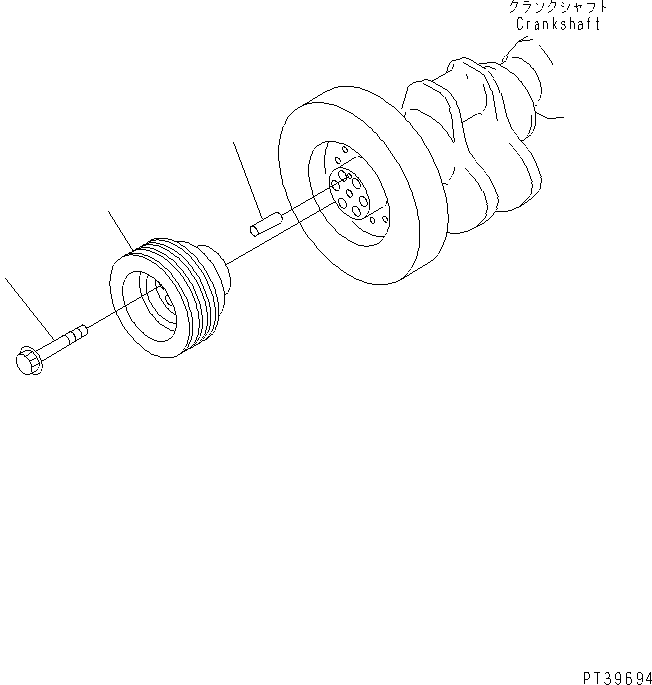 PULLEY¤ HARDENING 6215-31-1550 KOMATSU