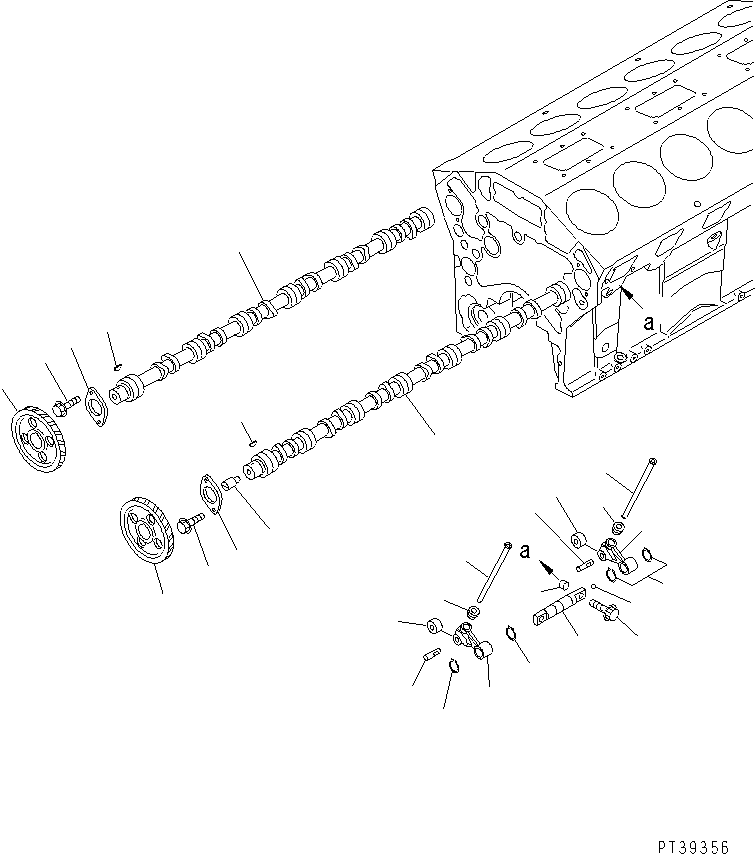 Установочный штифт 6210-41-2430 KOMATSU