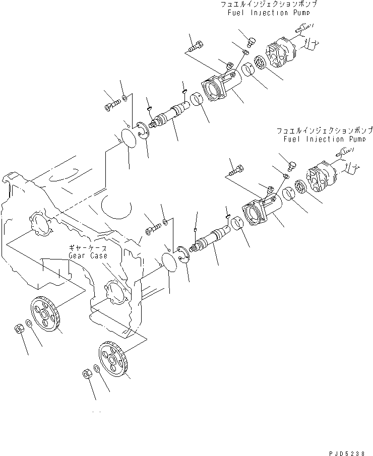 Шестерня 6215-71-3241 KOMATSU