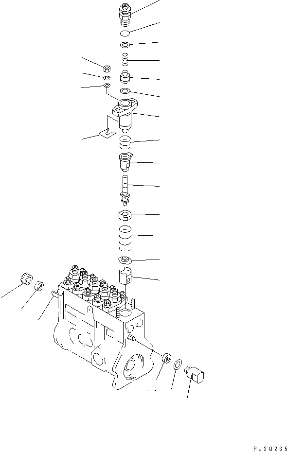 корпус в сборе (ND190100-6111) KOMATSU