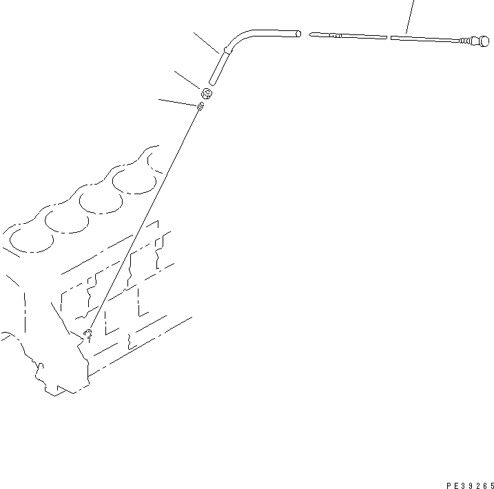 GAUGE,OIL LEVEL 6151-22-5340 KOMATSU