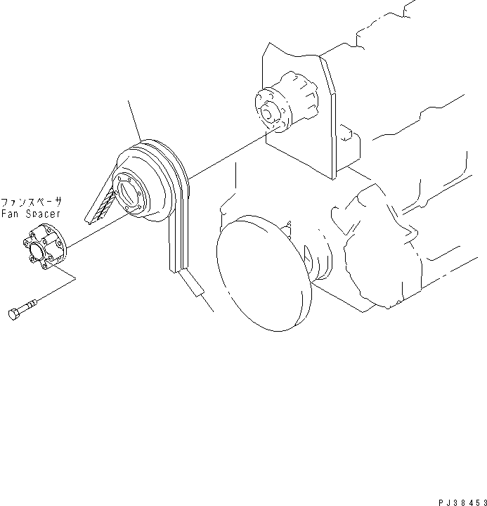 PULLEY¤NON HARDENING 6151-61-3310 KOMATSU